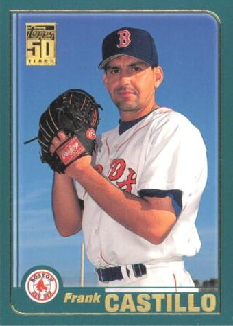 #585 Frank Castillo - Boston Red Sox - 2001 Topps Baseball