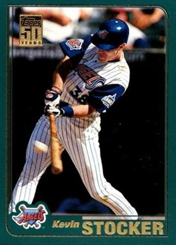 #586 Kevin Stocker - Anaheim Angels - 2001 Topps Baseball