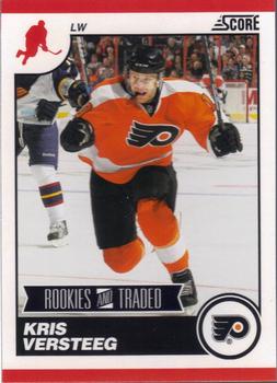 #586 Kris Versteeg - Philadelphia Flyers - 2010-11 Score Hockey