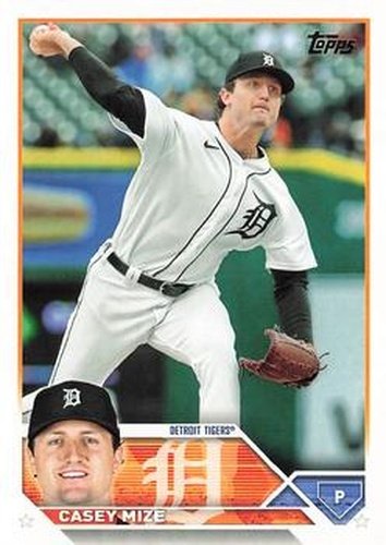 #586 Casey Mize - Detroit Tigers - 2023 Topps Baseball