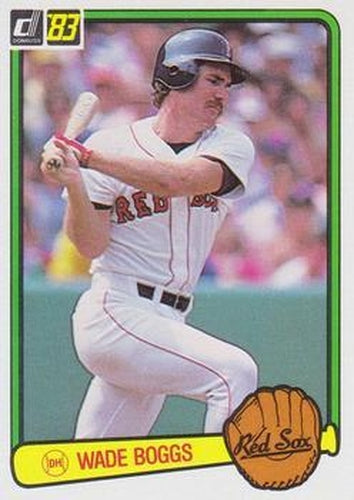 #586 Wade Boggs - Boston Red Sox - 1983 Donruss Baseball