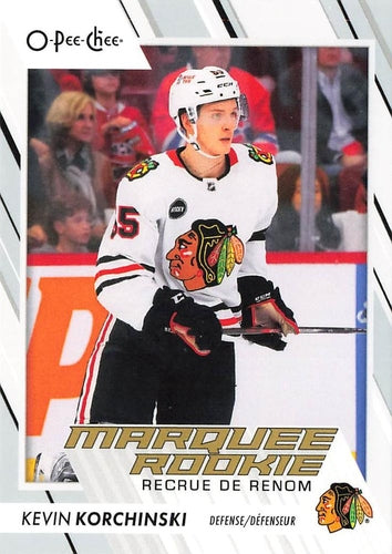 #587 Kevin Korchinski - Chicago Blackhawks - 2023-24 O-Pee-Chee Hockey