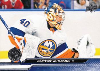 #587 Semyon Varlamov - New York Islanders -2023-24 Upper Deck Hockey