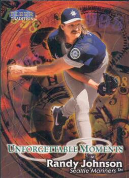 #587 Randy Johnson - Seattle Mariners - 1998 Fleer Tradition Baseball