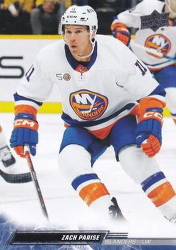 #588 Zach Parise - New York Islanders - 2022-23 Upper Deck Hockey