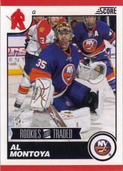#588 Al Montoya - New York Islanders - 2010-11 Score Hockey