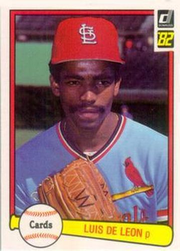 #588 Luis DeLeon - St. Louis Cardinals - 1982 Donruss Baseball