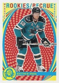 #588 Matthew Irwin - San Jose Sharks - 2013-14 O-Pee-Chee - Retro Hockey
