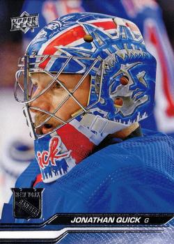 #588 Jonathan Quick - New York Rangers - 2023-24 Upper Deck Hockey