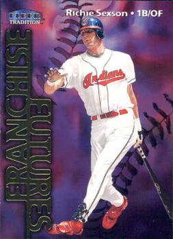 #589 Richie Sexson - Cleveland Indians - 1999 Fleer Tradition Baseball