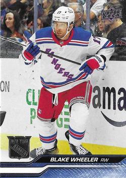 #589 Blake Wheeler - New York Rangers - 2023-24 Upper Deck Hockey