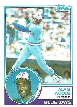 #589 Alvis Woods - Toronto Blue Jays - 1983 Topps Baseball