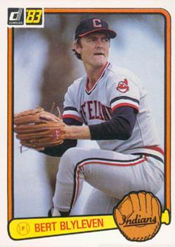 #589 Bert Blyleven - Cleveland Indians - 1983 Donruss Baseball