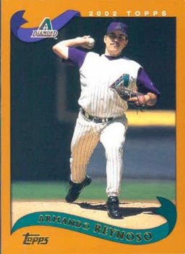 #589 Armando Reynoso - Arizona Diamondbacks - 2002 Topps Baseball