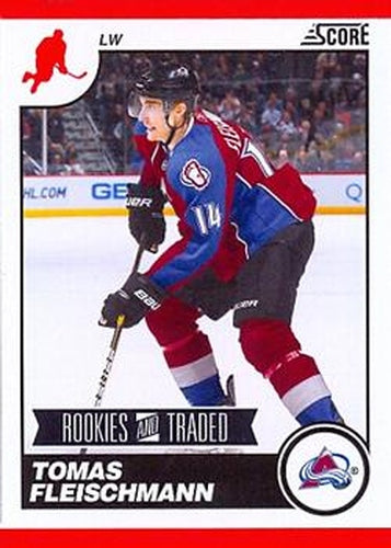 #589 Tomas Fleischmann - Colorado Avalanche - 2010-11 Score Hockey