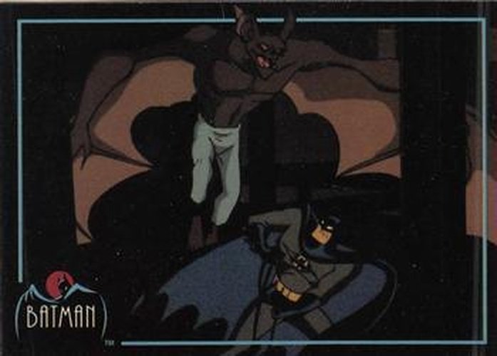 #58 On Leather Wings - 1993 Topps Batman The Animated Series