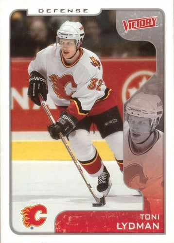 #58 Toni Lydman - Calgary Flames - 2001-02 Upper Deck Victory Hockey