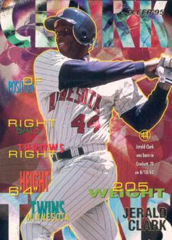 #U-58 Jerald Clark - Minnesota Twins - 1995 Fleer Update Baseball