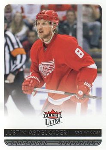 #58 Justin Abdelkader - Detroit Red Wings - 2014-15 Ultra Hockey