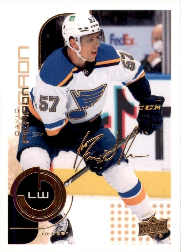 #58 David Perron - St. Louis Blues - 2022-23 Upper Deck MVP - 20th Anniversary Hockey