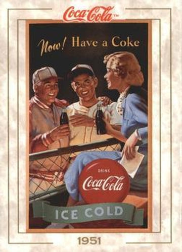 #58 Now Have a Coke - 1993 Collect-A-Card Coca-Cola Collection Series 1