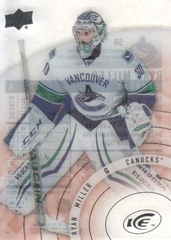 #58 Ryan Miller - Vancouver Canucks - 2014-15 Upper Deck Ice Hockey