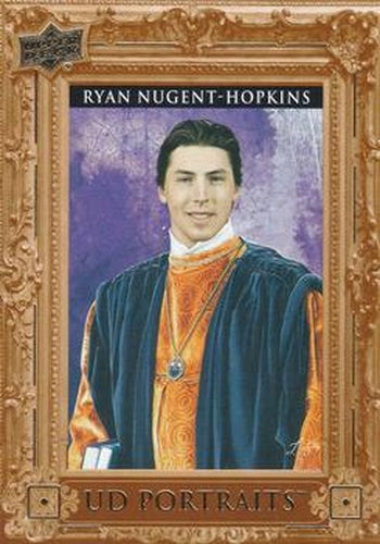 #P58 Ryan Nugent-Hopkins - Edmonton Oilers - 2023-24 Upper Deck - UD Portraits Hockey