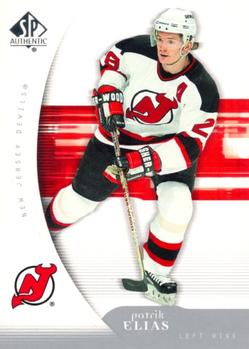 #58 Patrik Elias - New Jersey Devils - 2005-06 SP Authentic Hockey