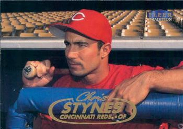 #58 Chris Stynes - Cincinnati Reds - 1998 Fleer Tradition Baseball