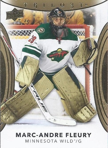 #58 Marc-Andre Fleury - Minnesota Wild - 2022-23 Upper Deck Trilogy Hockey