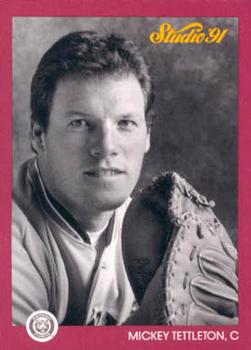 #58 Mickey Tettleton - Detroit Tigers - 1991 Studio Baseball