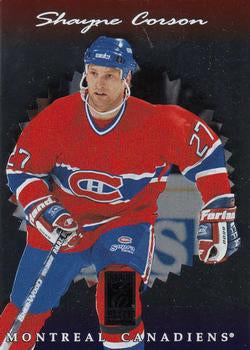#58 Shayne Corson - Montreal Canadiens - 1996-97 Donruss Elite Hockey