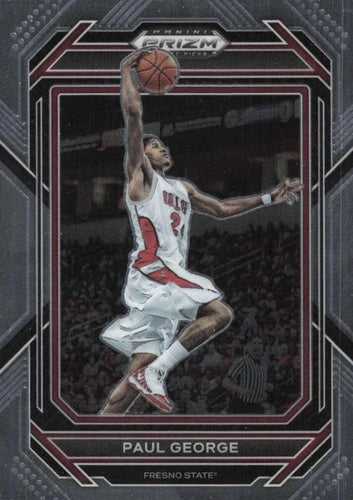 #58 Paul George - Fresno State Bulldogs - 2023 Panini Prizm Draft Picks Basketball