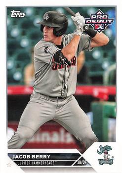 #PD-58 Jacob Berry - Jupiter Hammerheads - 2023 Topps Pro Debut Baseball