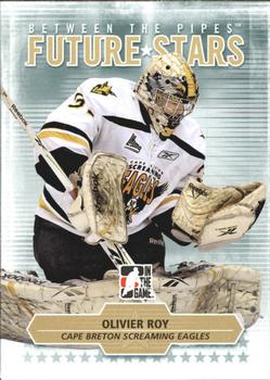 #58 Olivier Roy - Cape Breton Screaming Eagles - 2009-10 In The Game Between The Pipes Hockey