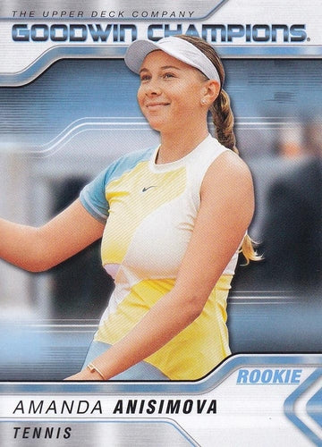 #58 Amanda Anisimova - 2023 Upper Deck Goodwin Champions