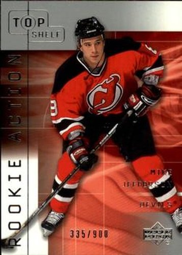 #58a Mike Jefferson - New Jersey Devils - 2001-02 Upper Deck Top Shelf Hockey