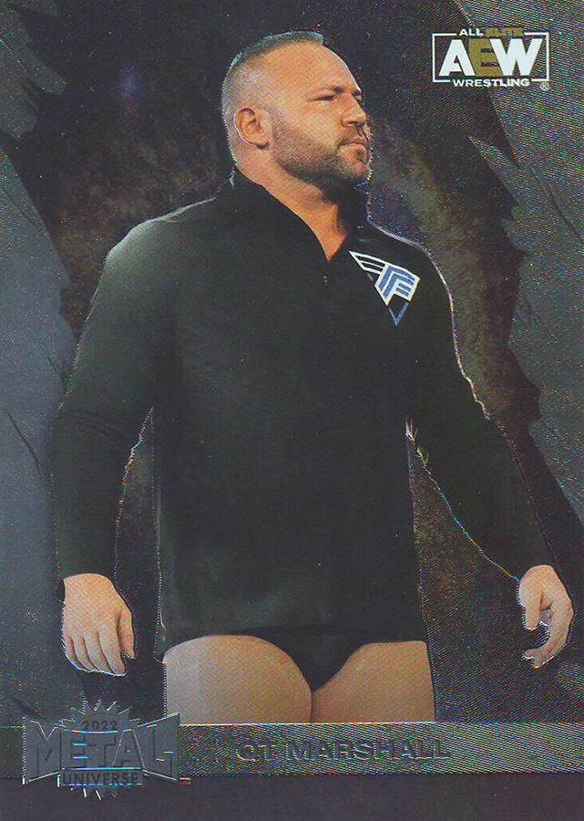 #58 QT Marshall - 2022 SkyBox Metal Universe AEW Wrestling