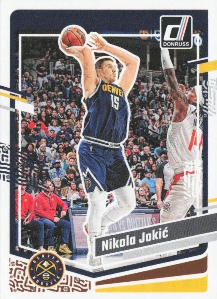 #58 Nikola Jokic - Denver Nuggets - 2023-24 Donruss Basketball