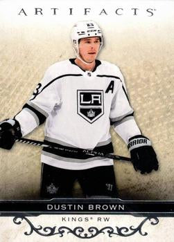#58 Dustin Brown - Los Angeles Kings - 2021-22 Upper Deck Artifacts Hockey