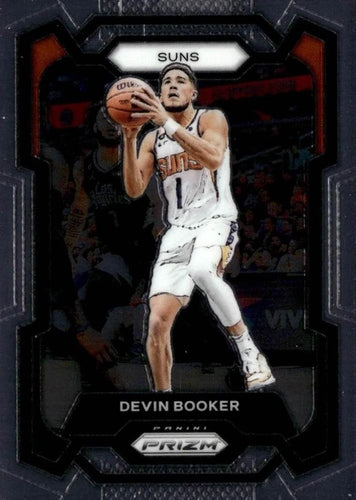 #58 Devin Booker - Phoenix Suns - 2023-24 Panini Prizm Basketball