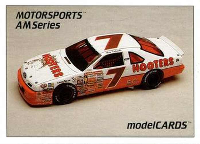 #58 Alan Kulwicki's Car - AK Racing - 1992 Motorsports Modelcards AM Series Racing