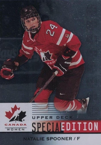 #SE-58 Natalie Spooner - Canada - 2014 Upper Deck Team Canada Juniors - Special Edition Hockey