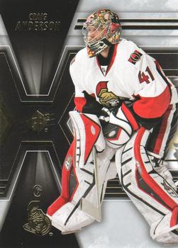 #58 Craig Anderson - Ottawa Senators - 2014-15 SPx Hockey