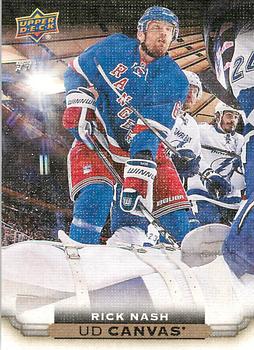 #C58 Rick Nash - New York Rangers - 2015-16 Upper Deck - UD Canvas Hockey