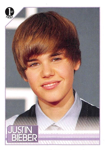#58 Walking the red carpet at the 52nd Annual Gram - 2010 Panini Justin Bieber