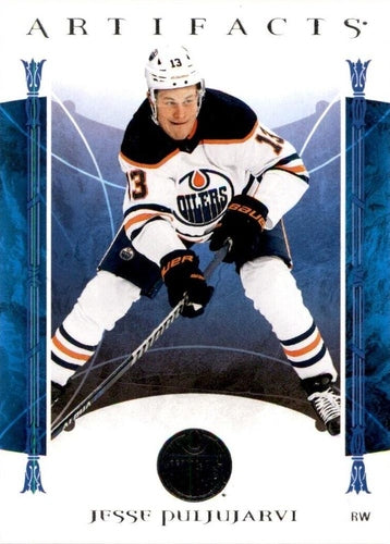 #58 Jesse Puljujarvi - Edmonton Oilers - 2022-23 Upper Deck Artifacts Hockey