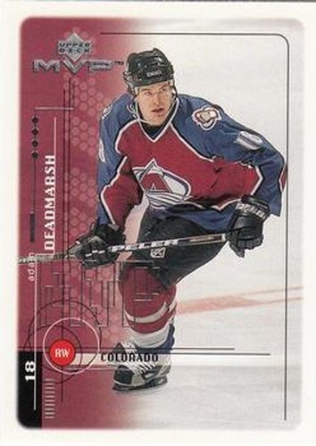 #58 Adam Deadmarsh - Colorado Avalanche - 1998-99 Upper Deck MVP Hockey