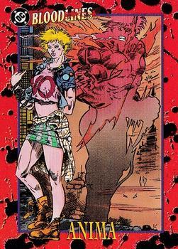 #58 Anima - 1993 SkyBox DC Comics Bloodlines