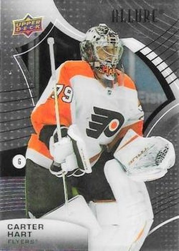 #58 Carter Hart - Philadelphia Flyers - 2021-22 Upper Deck Allure Hockey